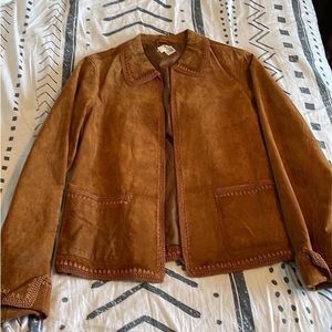 Christopher Banks faux leather jacket- small